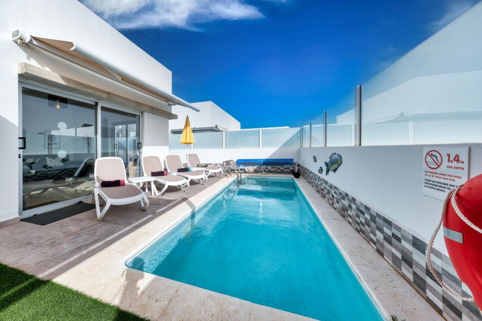 Villa Cassia-Private Pool Aircon, Sat Tv By Lanzarote Vacation Homes 플라야블랑카 외부 사진